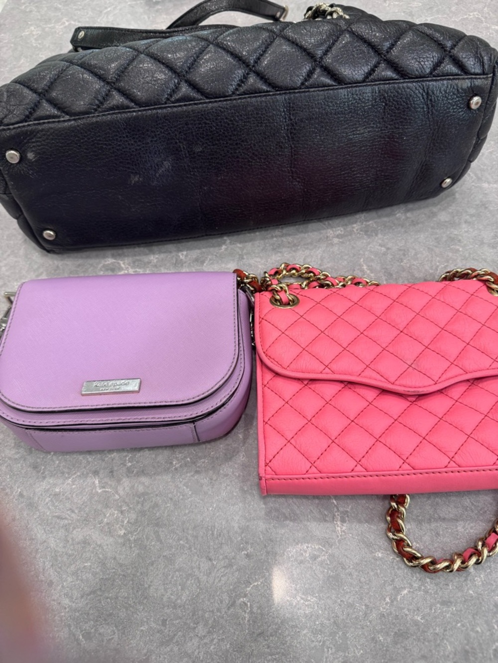 Designer Bag Bundle LOT: Kate Spade(2), Rebecca Minkoff (1) - Picture 7 of 8